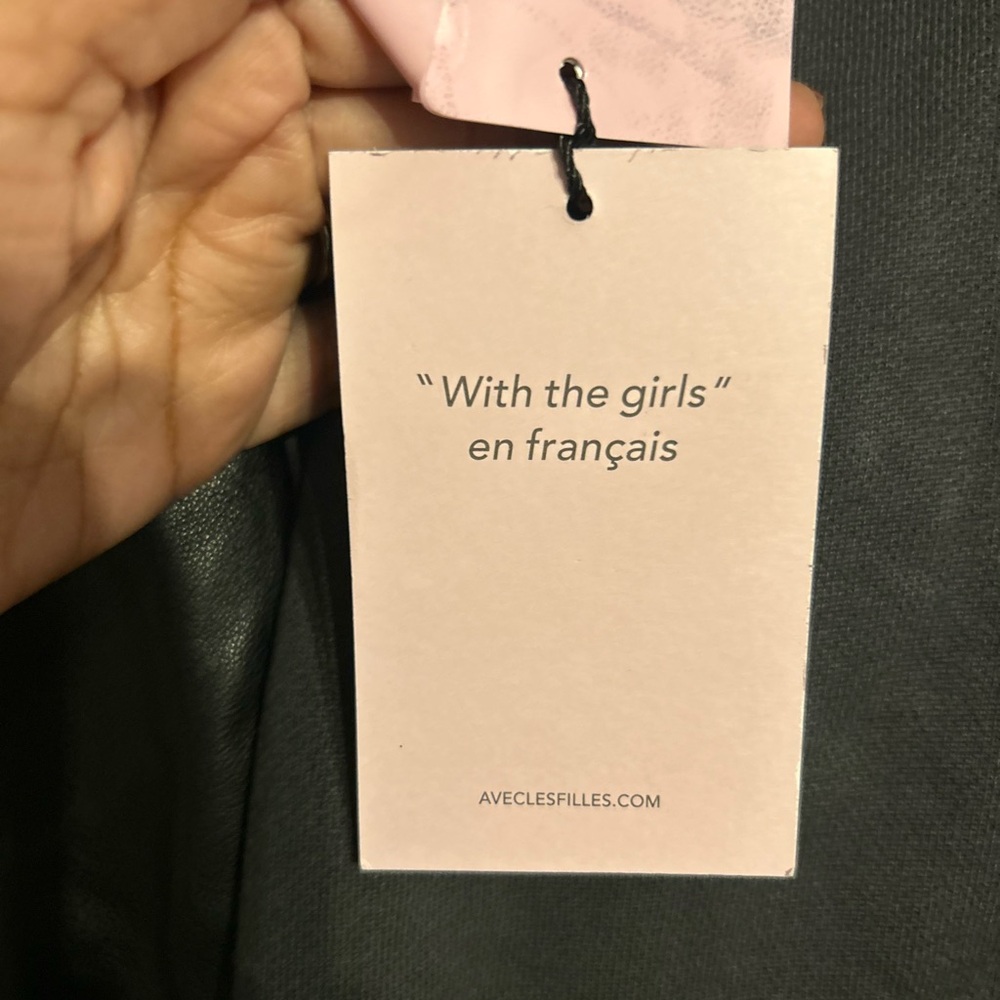 Avec Les Filles Black and Gray Dress - Picture 6 of 7